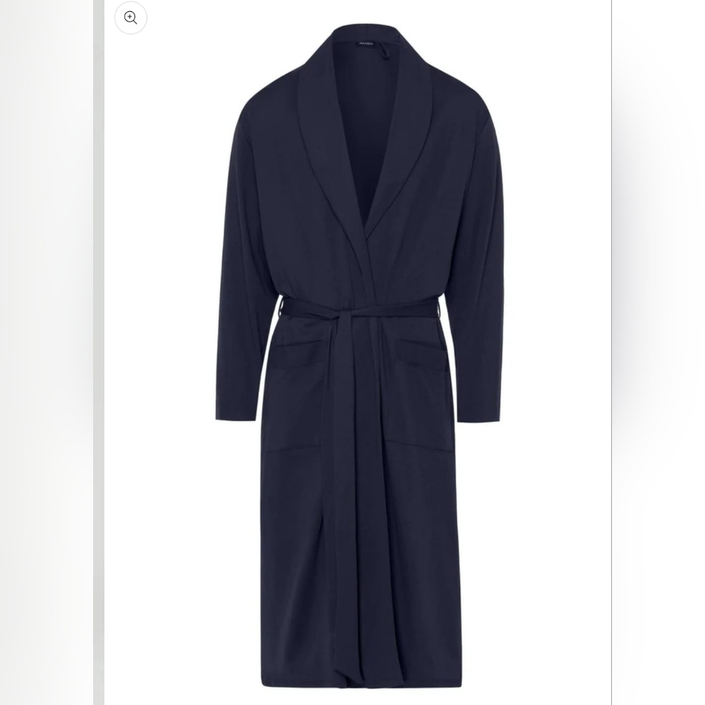 Hanro Mens Knit Robe Size XL NWT $300 Night And Day